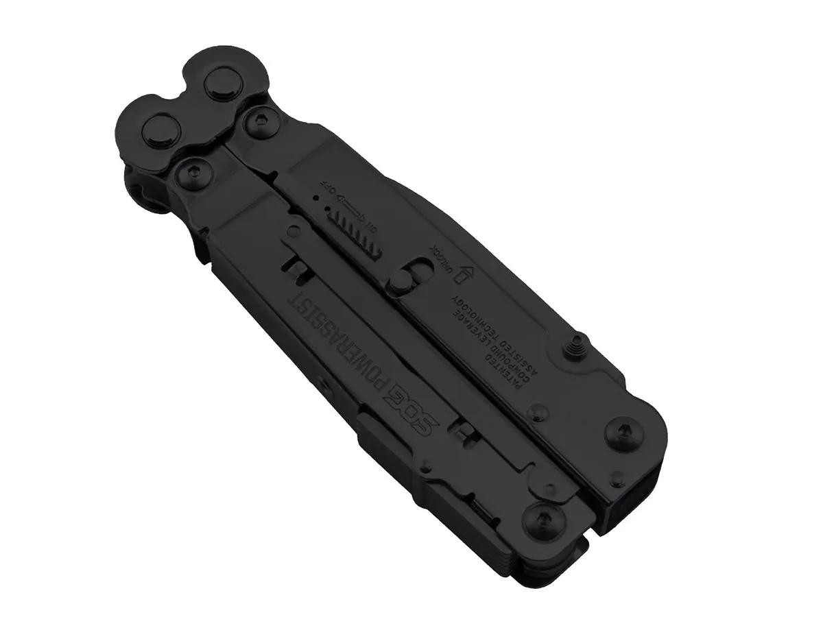 Мультиинструмент SOG PowerAssist Black, нейлоновый чехол