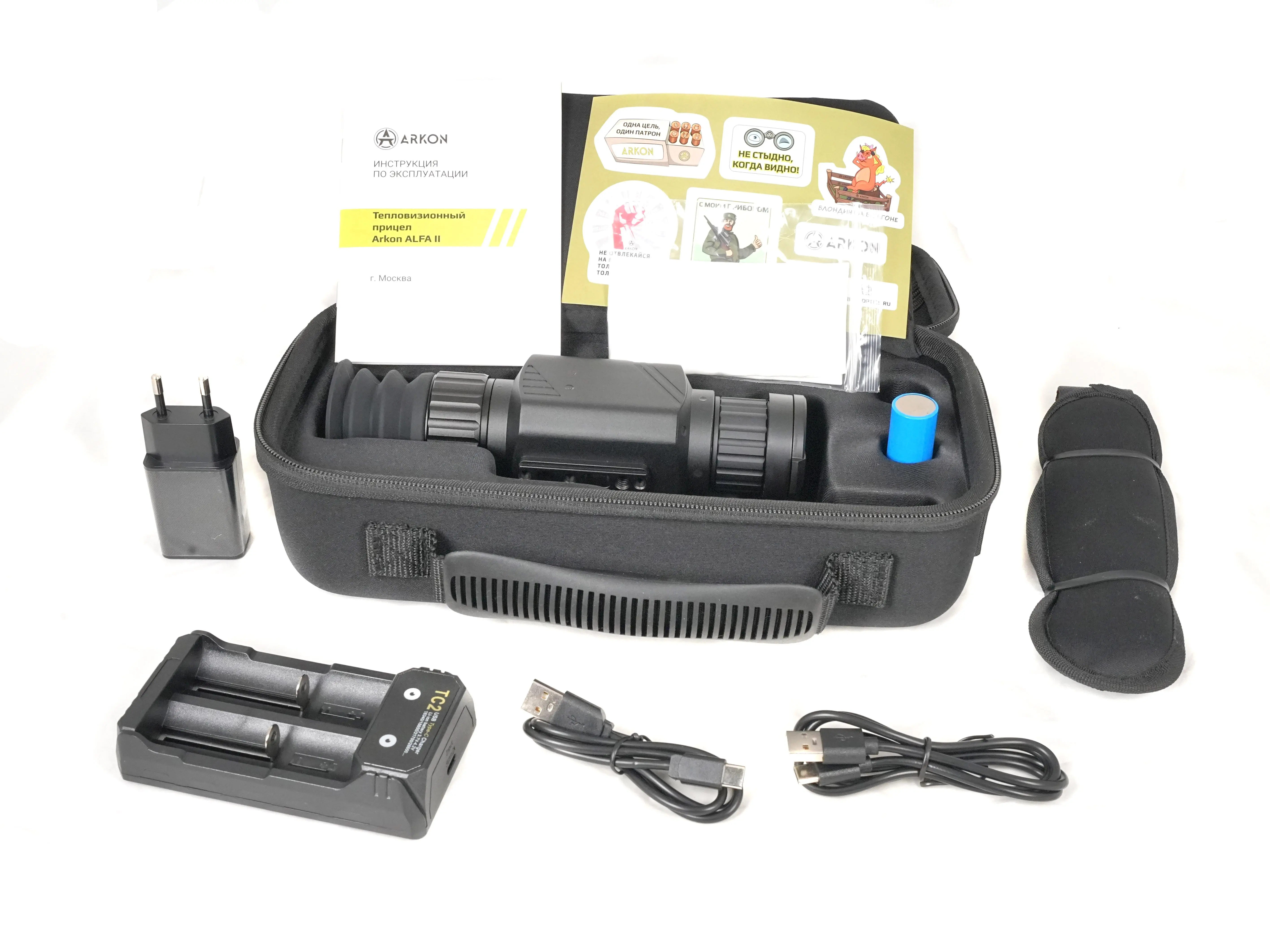 Тепловизионный прицел ARKON Alfa II LT25 / Аркон Альфа 2 ЛТ 25