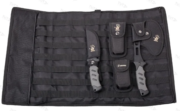 Набор инструментов 12 Survivors Knife Rollup Kit TS42001B