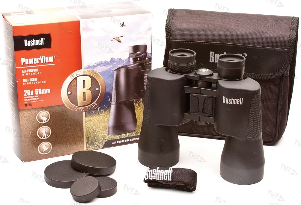 Бинокль Bushnell PowerView PORRO 20x50 (132050)
