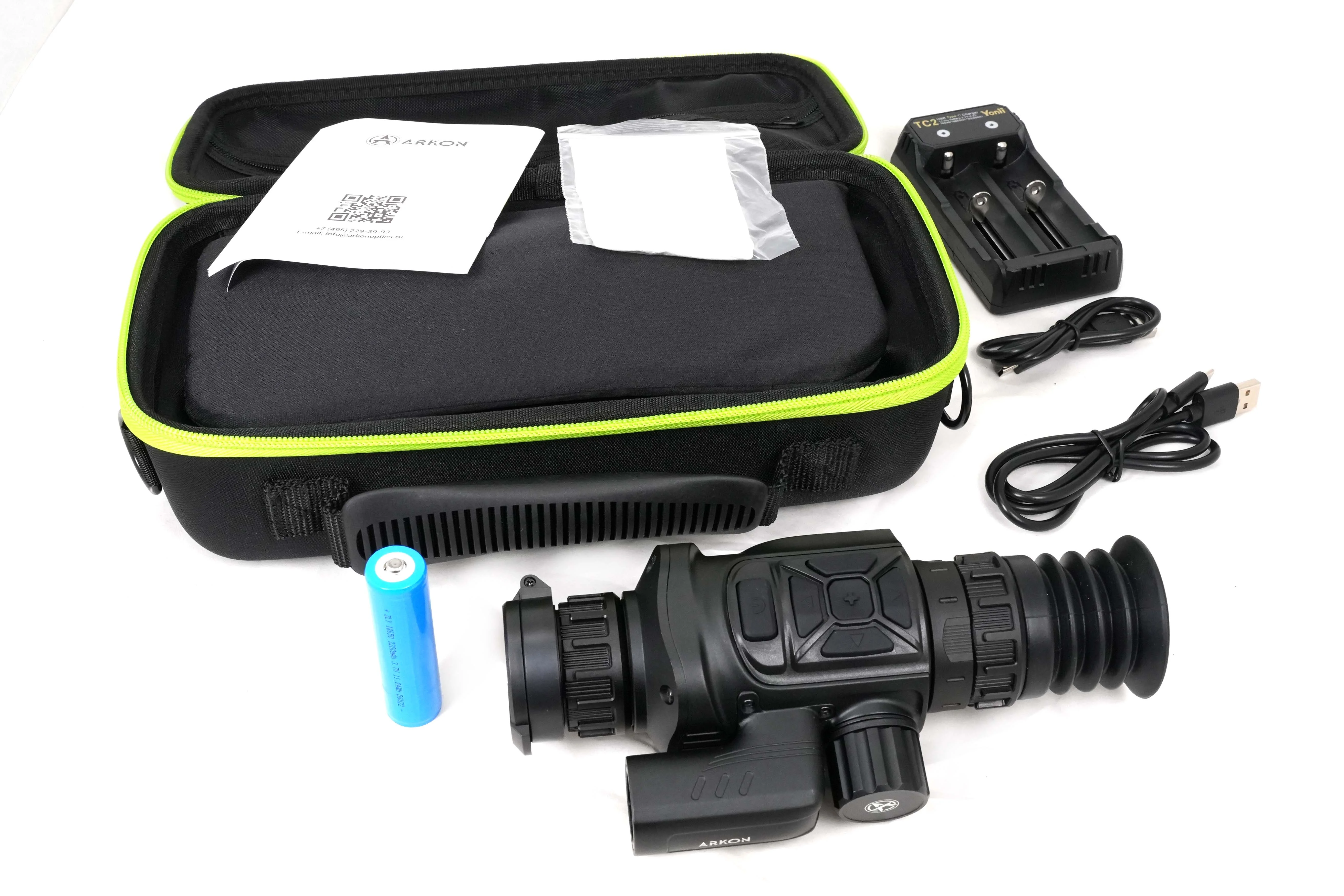 Тепловизионный прицел Arkon Arma SR25L / Аркон Арма СР 25 Л (с баллистическим калькулятором)