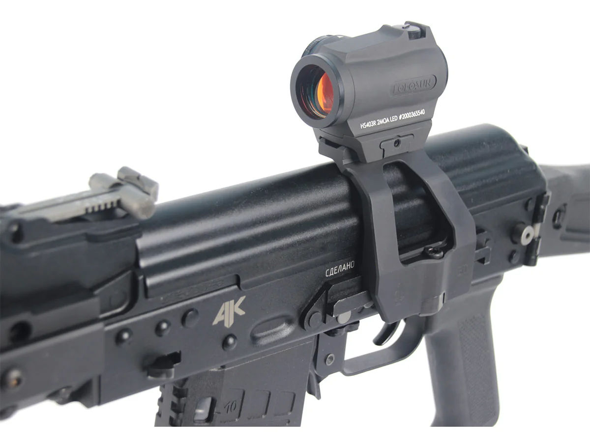 Кронштейн SAG BIT боковой небыстросъёмный Weaver/ACOG для АК/Сайга