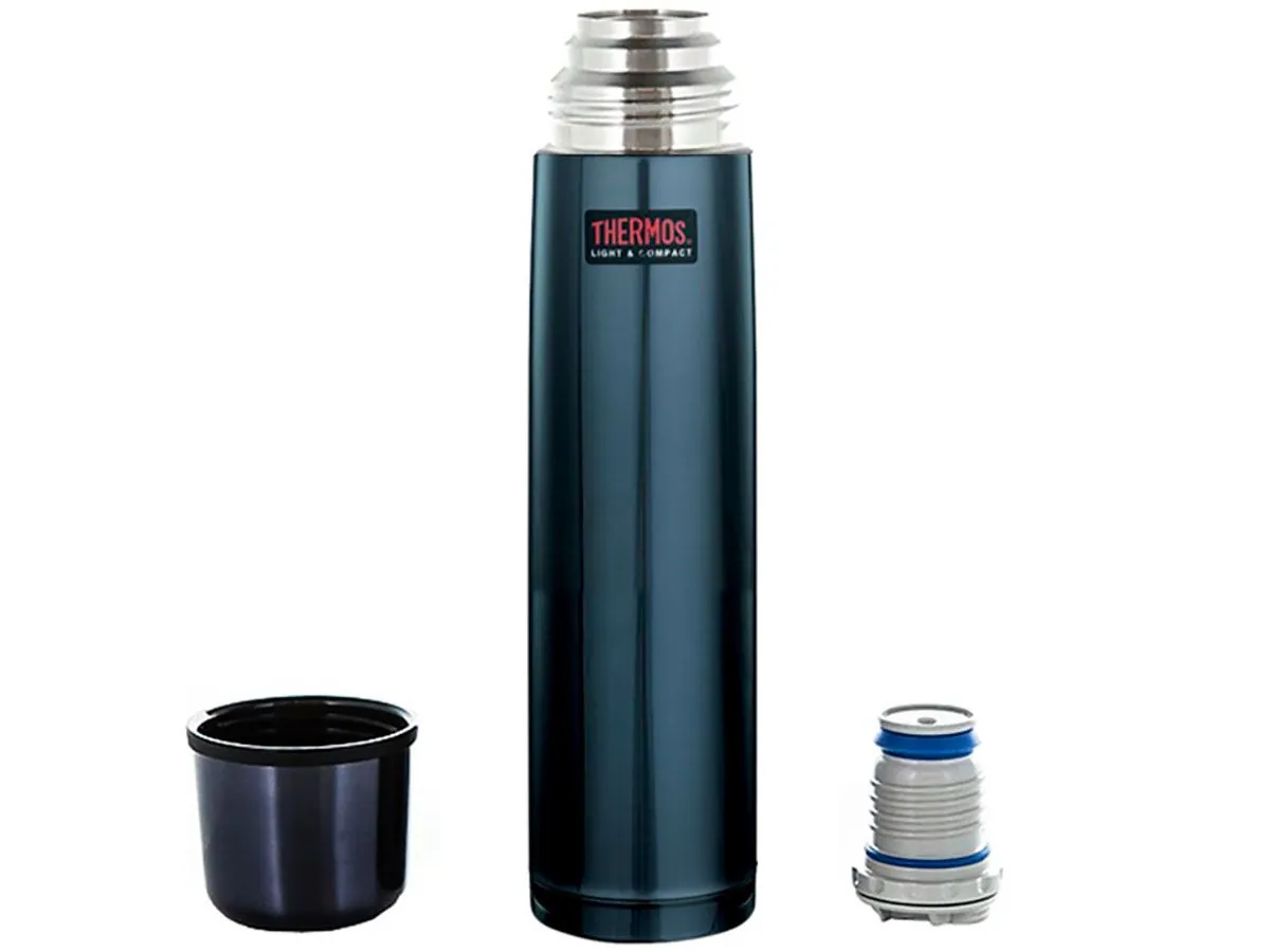 Термос для напитков THERMOS FBB-1000 BC 1L, синий Midnight Blue