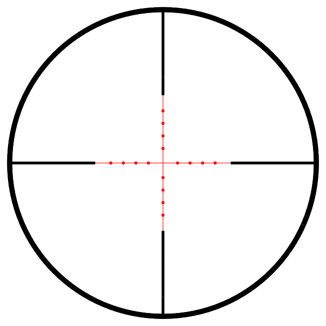 Прицел Hawke Vantage IR 3-9x50 с подсветкой (сетка Mil Dot)