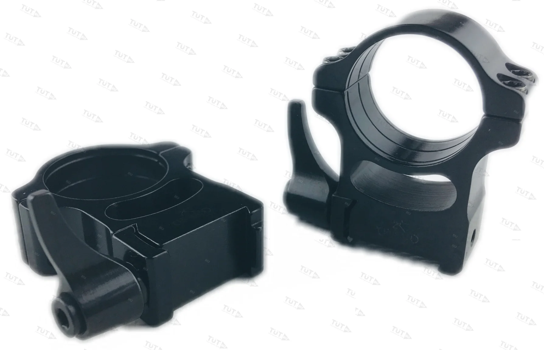 Кольца Rusan быстросъемные Prism 19мм (CZ550) на 25,4мм H19 рычажные (011-19-25,4-19-R)