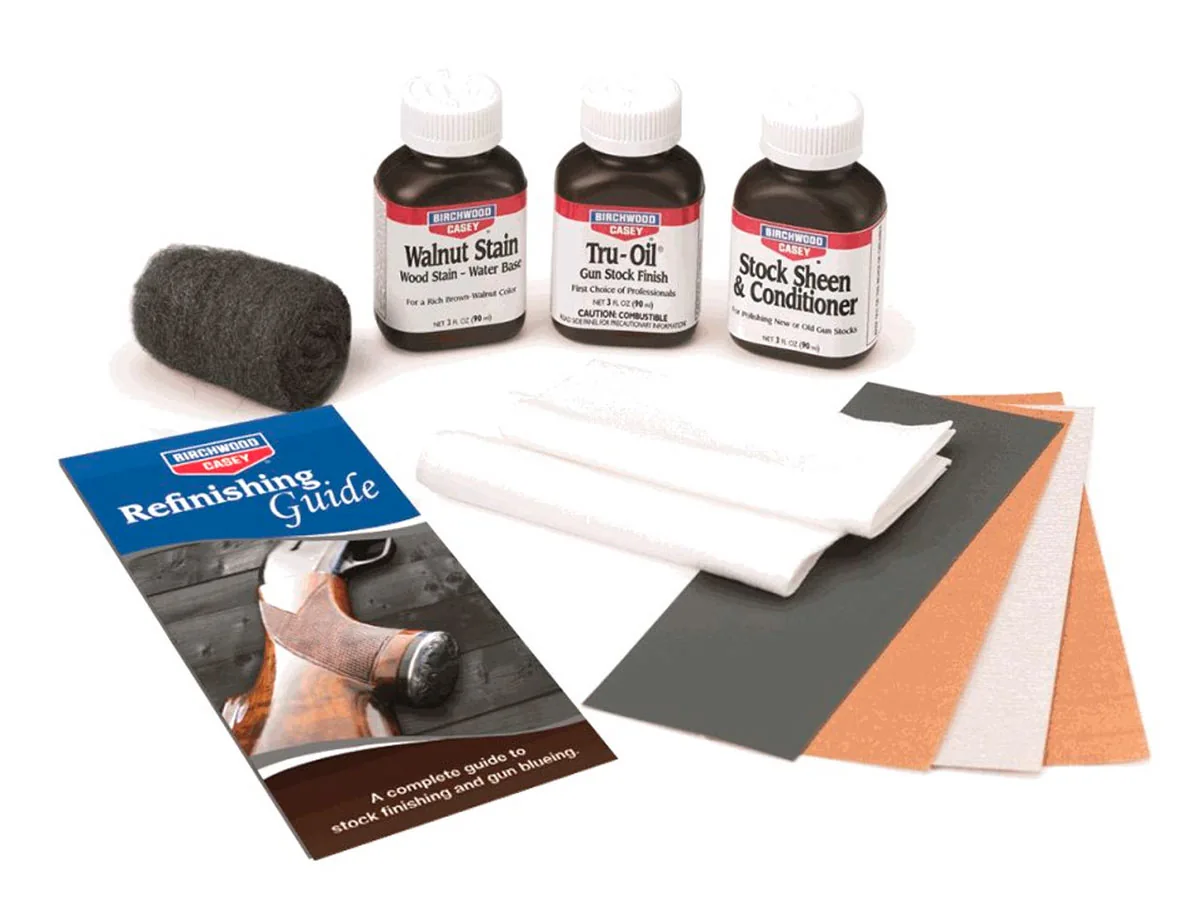 Набор по уходу за деревянной ложей Birchwood Tru-Oil® Gun Stock Finish Kit