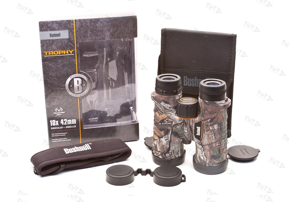 Бинокль Bushnell TROPHY 10x42 camo (334211)