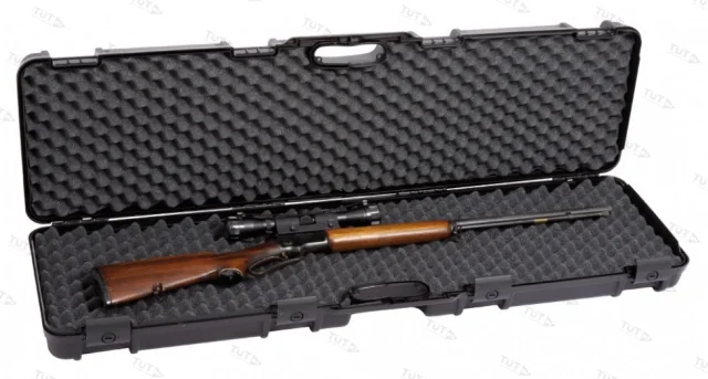 Кейс Negrini для карабина с оптикой, 4 замка, наполнитель поролон, размер внутр.117,5x29x12см, пласт