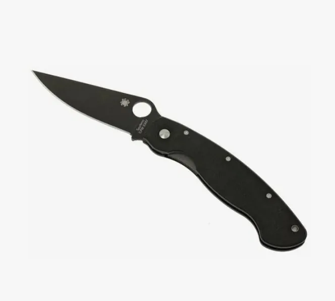 Нож складной Spyderco Military, сталь S30V, рукоять Black G10 (C36GPE)