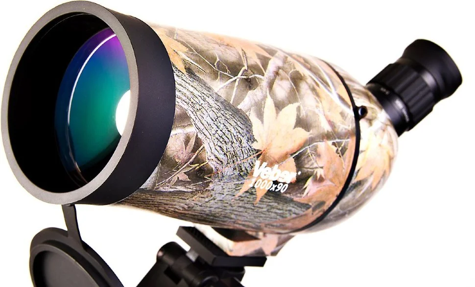 Зрительная труба Veber MAK 1000х90 камуфлированный