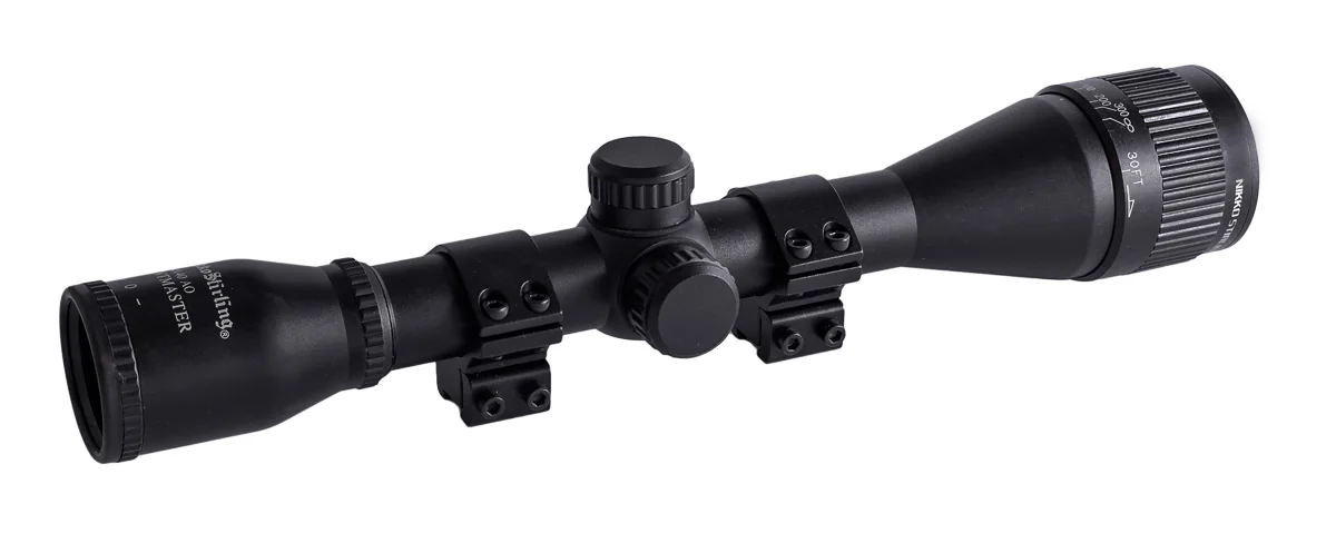 Оптический прицел Nikko Stirling серии MOUNTMASTER 4x40 AO, halfmil-dot, без подсветки