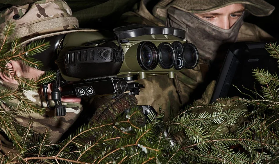 Многофункциональный тепловизионный бинокль с лазерным дальномером SAFRAN JIM LR