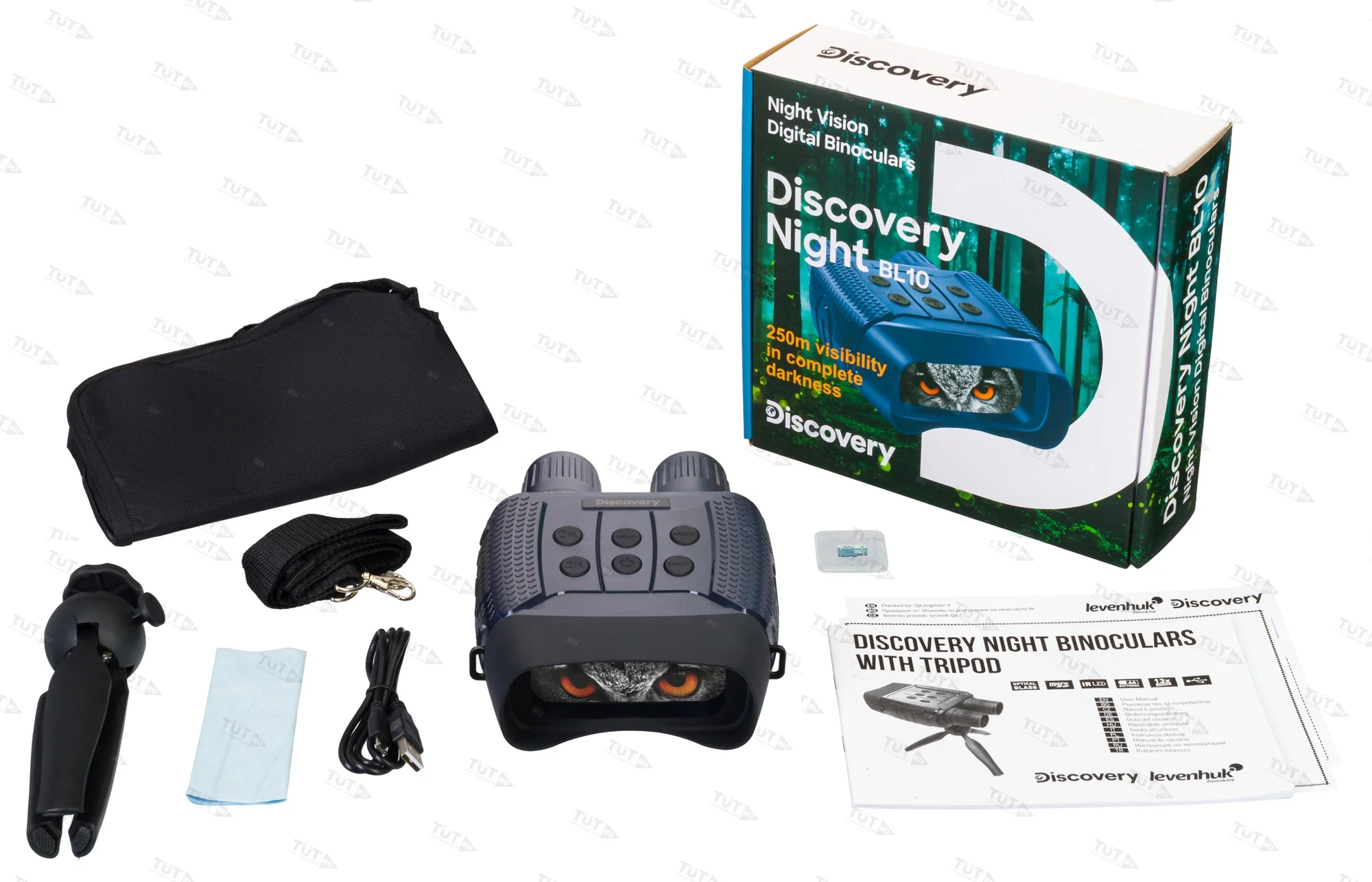 Бинокль цифровой ночного видения Discovery Night BL10 со штативом
