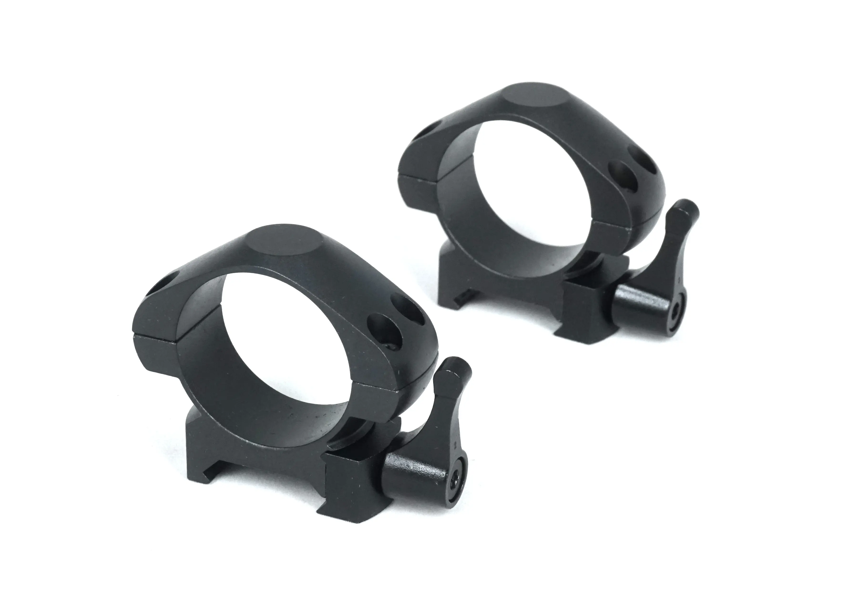 Кольца Arkon 30 мм быстросъемные на weaver / Аркон 30 мм быстросъемные на вивер стальные, низкие