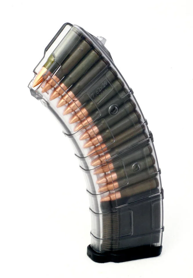 Магазин Pufgun На Впо-133/Сайга-Мк/М (Без Сухаря), 7,62Х39, 30 Патронов, Полимер, Возм. Укорочения,