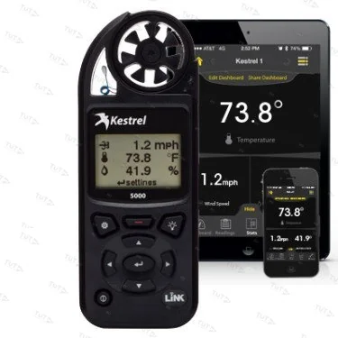 Карманная метеостанция KESTREL 5000 с интерфейсом Bluetooth и функцией Link