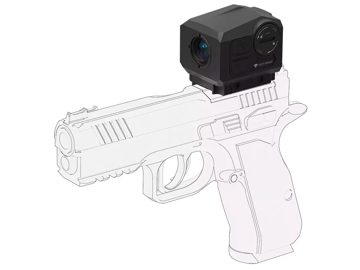 Тепловизионный коллиматорный прицел Vector Optics Owlset HEIM ES X-Nano XPD / Вектор Оптикс Овлсет Хейм ЕС Икс-Нано ИксПД