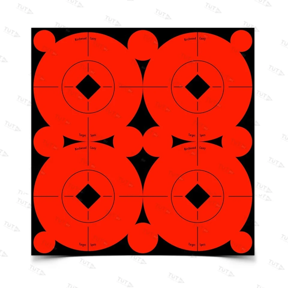 Набор мишеней для тиров Birchwood Target Spots® 8см (33903)