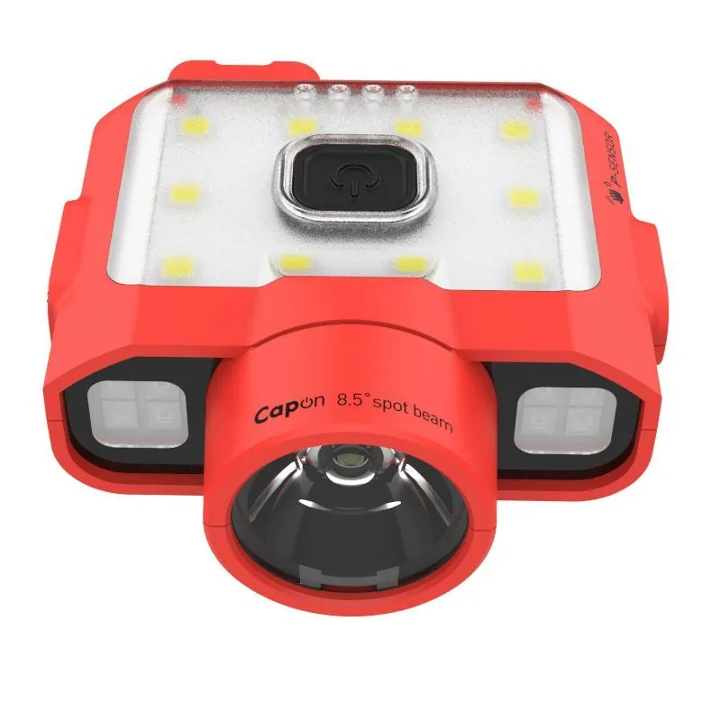 Фонарь налобный Capon 120D цв. Red