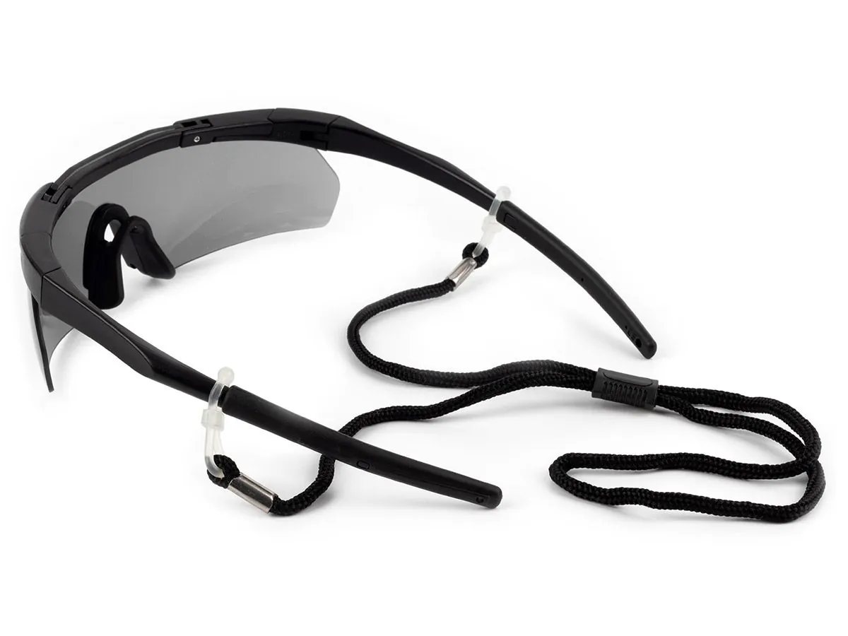 Очки стрелковые ShotTime Lynx, защитные, чёрные, комплект с 3 линзами