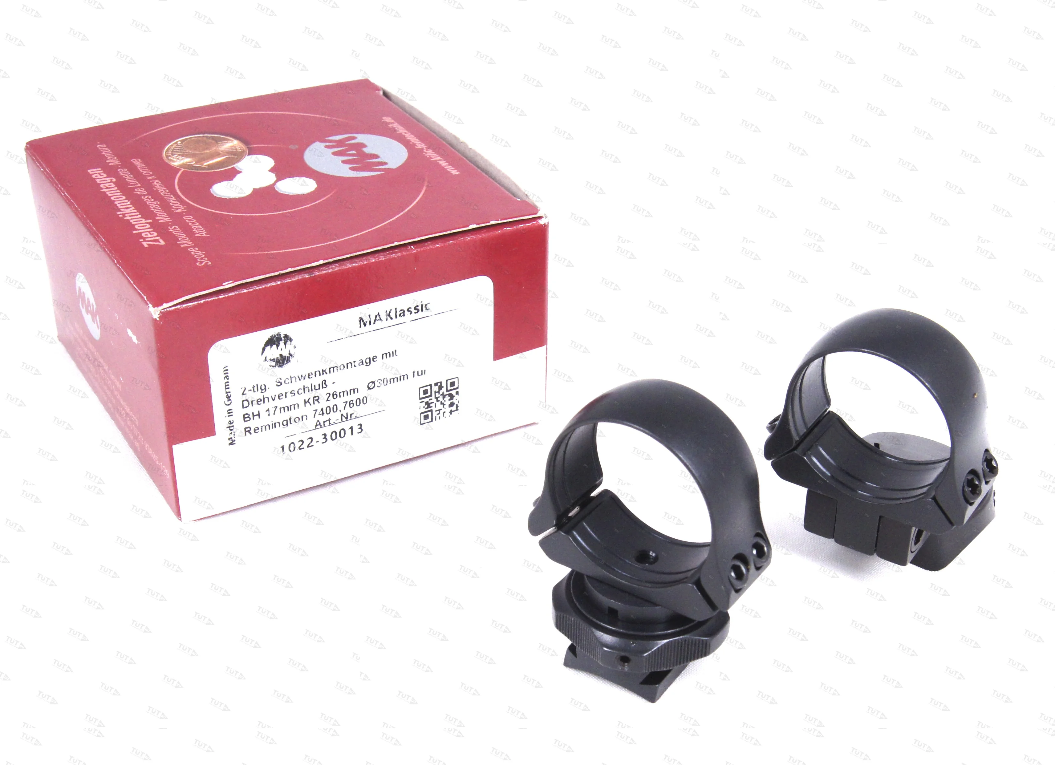 Поворотный кронштейн MAK на Remington 7400/7600 кольца 30мм