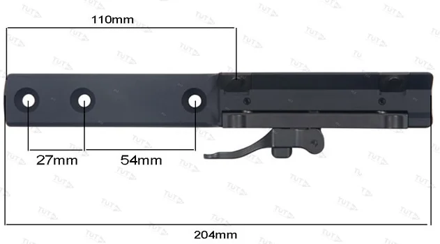 Быстросъемное единое основание Contessa на Blaser для Pulsar Apex/Trail/Digisight/Sightline (CQ-BLPL