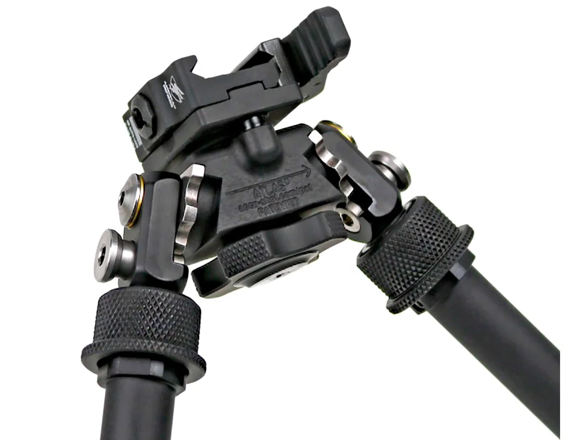 Сошки Atlas PSR BT46-LW17, быстросъемные на Picatinny, 12–24см