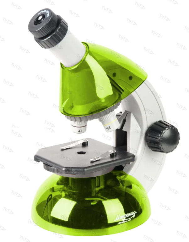 Микроскоп Микромед Атом 40x-640x (лайм)