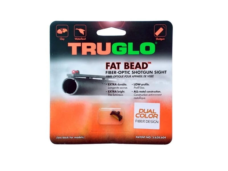 Мушка Truglo TG948ED 3 мм двухцветная зеленая/красная, металлическая, ввинчивающаяся