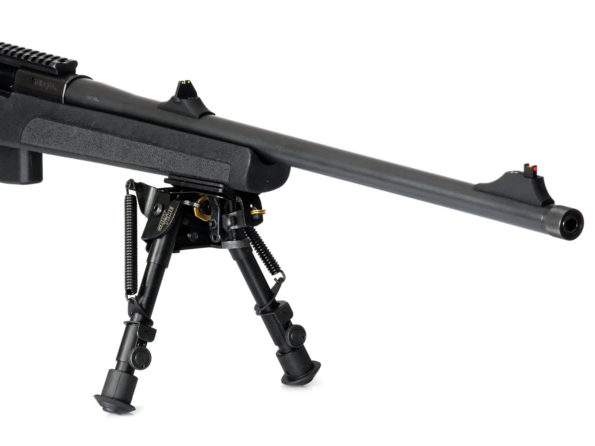 Сошки ShotTime на антабочный винт с качалкой H=14,7-21,5см