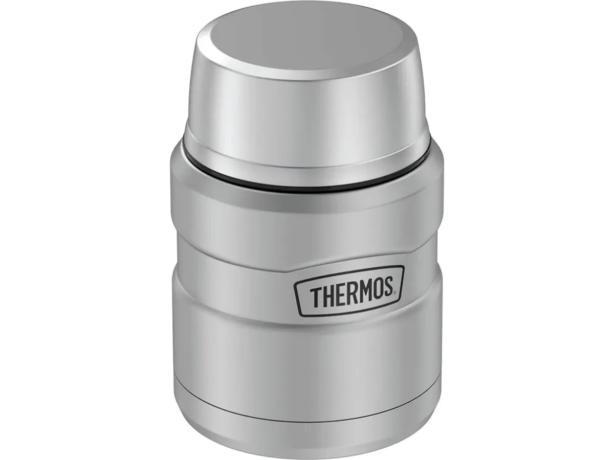 Термос для еды THERMOS KING SK-3000 MMS 0,47L складная ложка, стальной