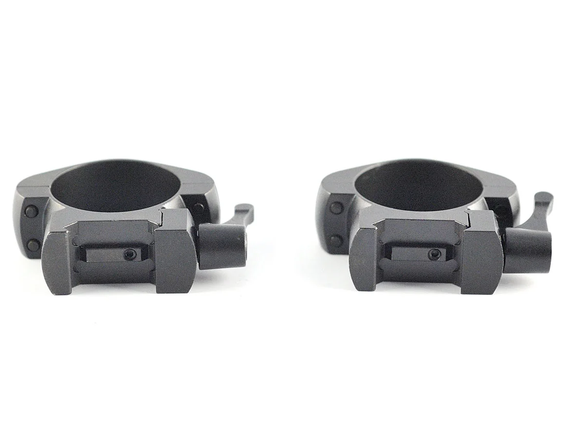 Кольца быстросъемные Nikko Stirling стальные D25,4мм, Weaver, низкие, рычажные