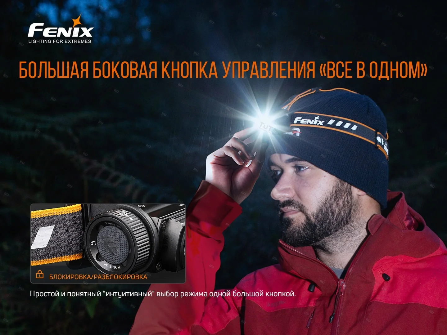 Налобный фонарь Fenix HM60R