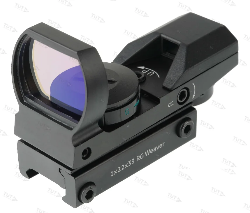 Коллиматорный прицел Veber 1x22x33 RG Weaver