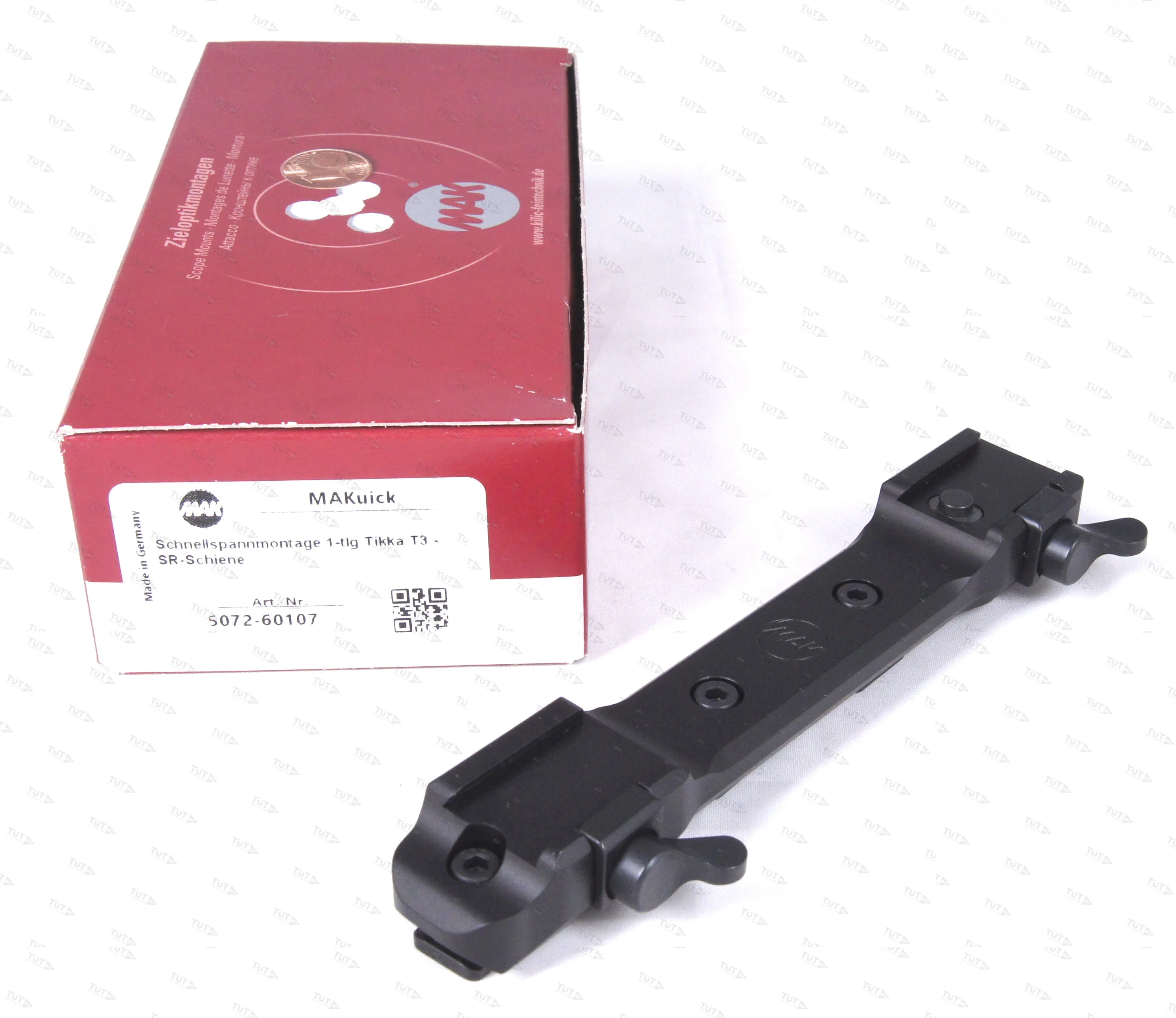 Быстросъемный кронштейн MAKuick на Tikka T3 шина Swarovski 5072-60107