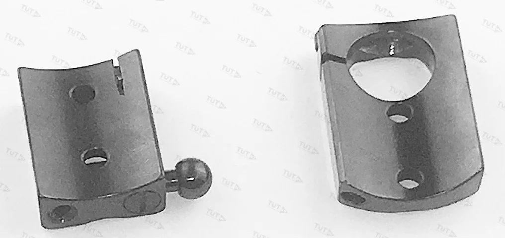 Переднее и заднее основание для поворотного кронштейна Rusan на Benelli Argo (043-022+044-022)