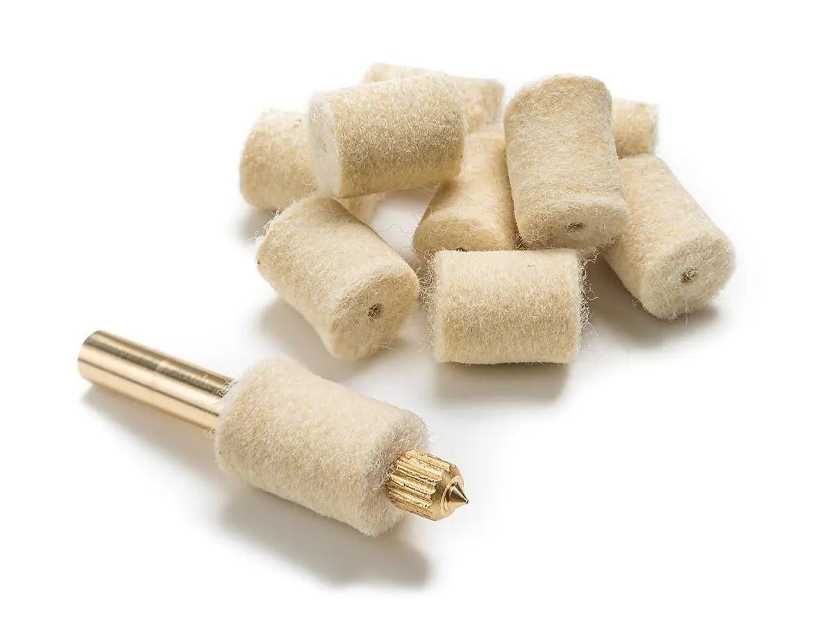 Войлочные A2S GUN патчи, .338 LAPUA MAG., .338 WIN.MAG, 9 мм МАКАРОВ, 9 мм PARA, Ø 9,5 мм уп. 500 шт