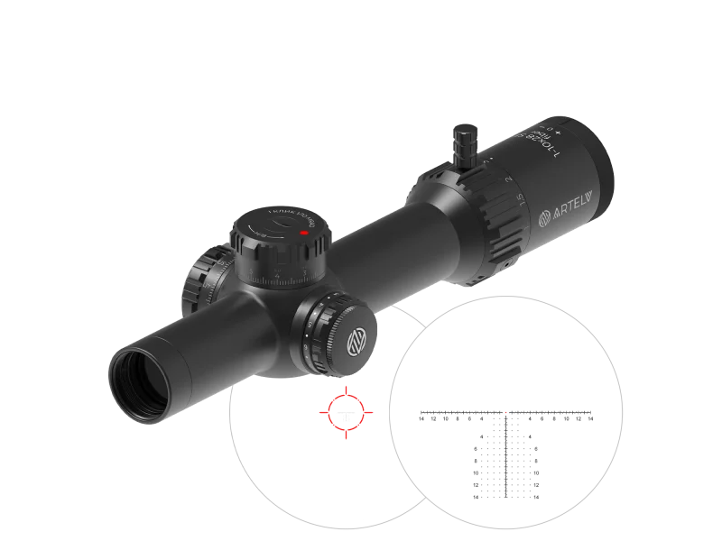 Оптический прицел ARTELV CRS 1-10x28 FFP 34MM