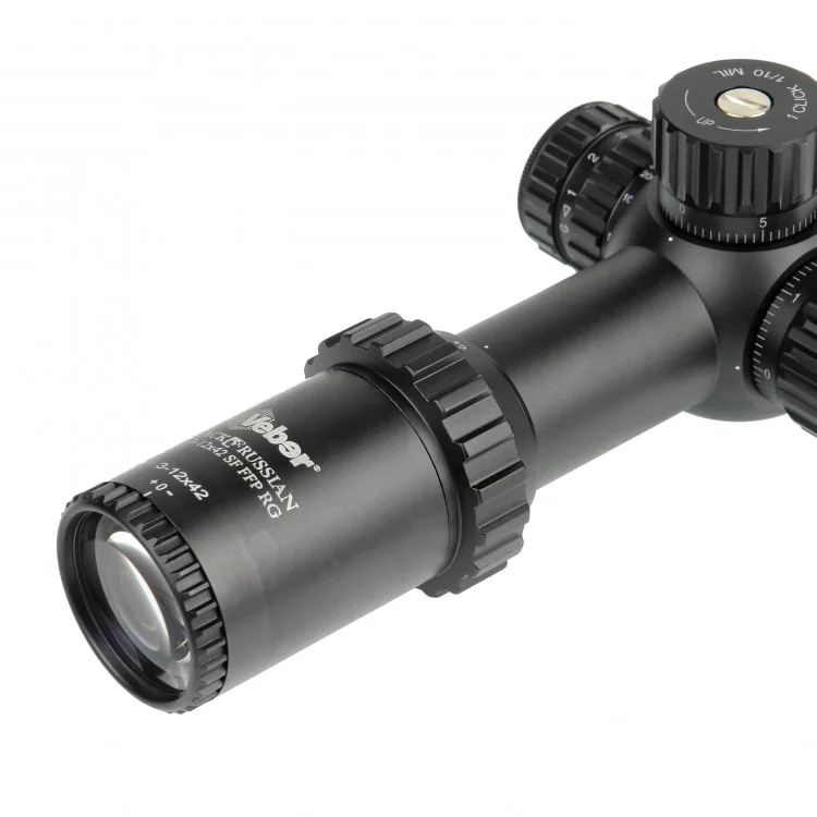 Прицел оптический Veber Black Russian 3-12x42 SF FFP RG (28707)