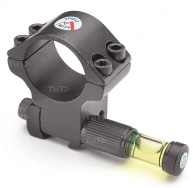 Пузырьковый уровень для установки на нижние полукольца SportsMatch-UK любого диаметра