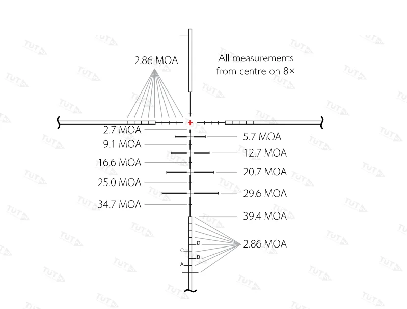 Оптический прицел Hawke Sidewinder 8-32x56(SR Pro)
