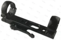 Быстросъемный кронштейн Rusan на едином основании Antonio Zoli (11мм) на кольца 30мм Н19 (014-30-19)