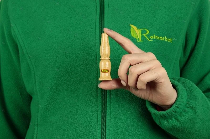 Манок Hubertus на лису, с воронкой, крик раненного зайца, на дальние расстояния, дерево