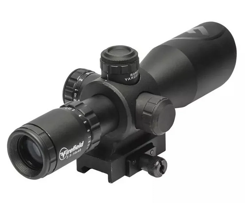 Прицел Firefield Barrage 2.5-10x40, сетка Mil-Dot, на Weaver