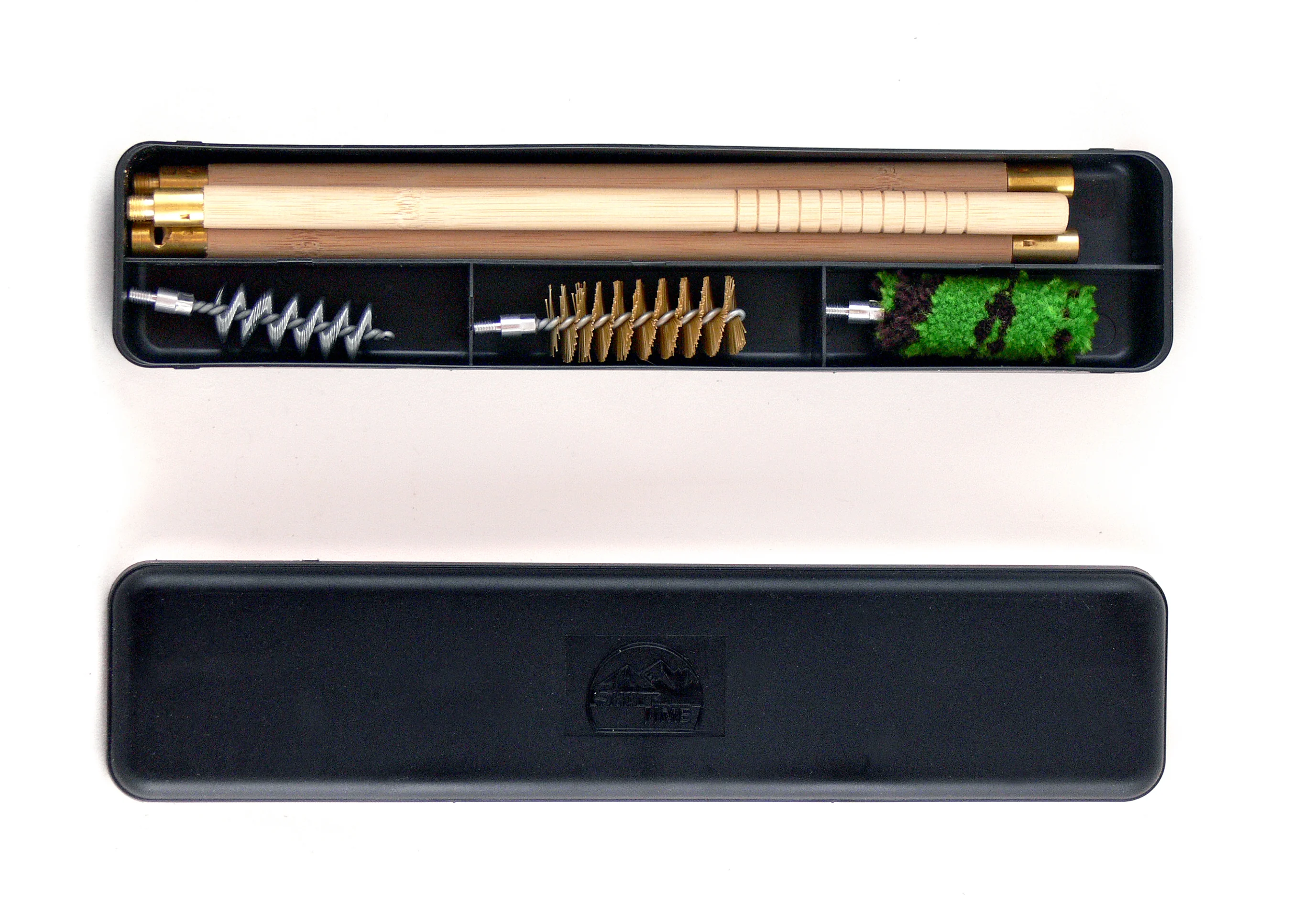 Набор для чистки ShotTime кал.16 (деревянный шомпол, 3 ерша) в пенале