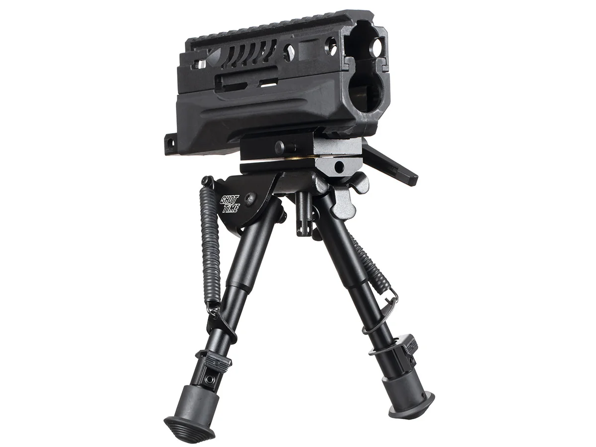 Сошки ShotTime на Weaver быстросъёмные поворотные H=16,5-23см