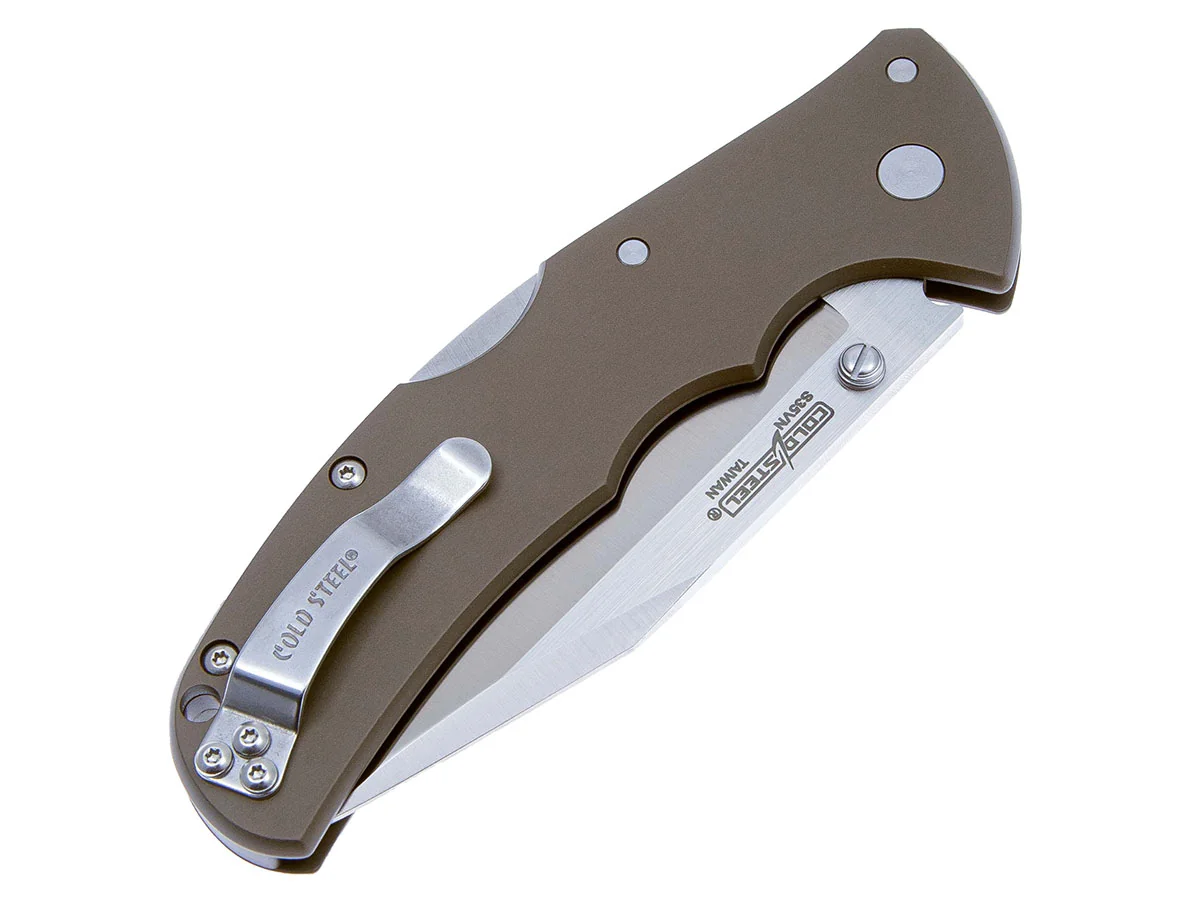 Нож складной Cold Steel Code 4 Clip Point, сталь CPM S35VN, алюминий