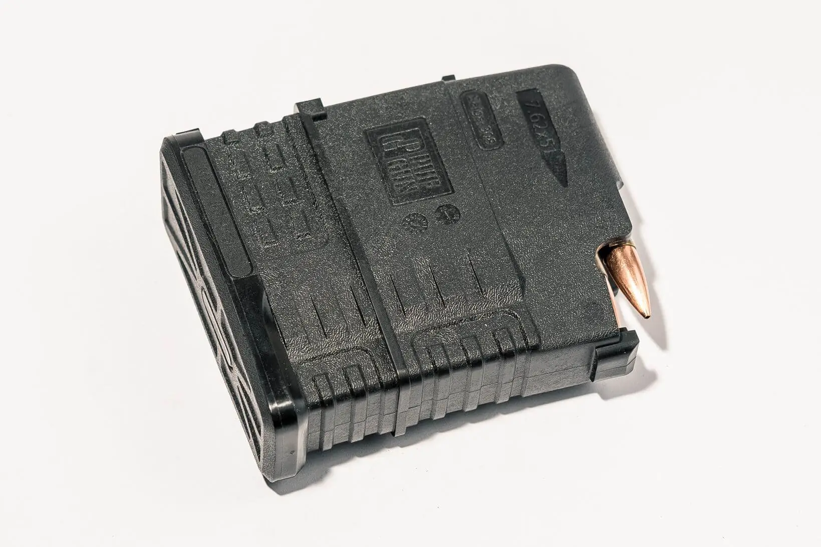 Магазин Pufgun На Сайга-308, 7,62Х51, 10 Патронов, Полимер, Черный, Возможность Укорочения, 115Гр.