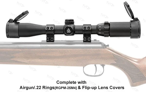 Оптический прицел Leapers True Hunter Classic 3-9x32 25.4мм, MilDot, подсв., кольца на ласточкин хво