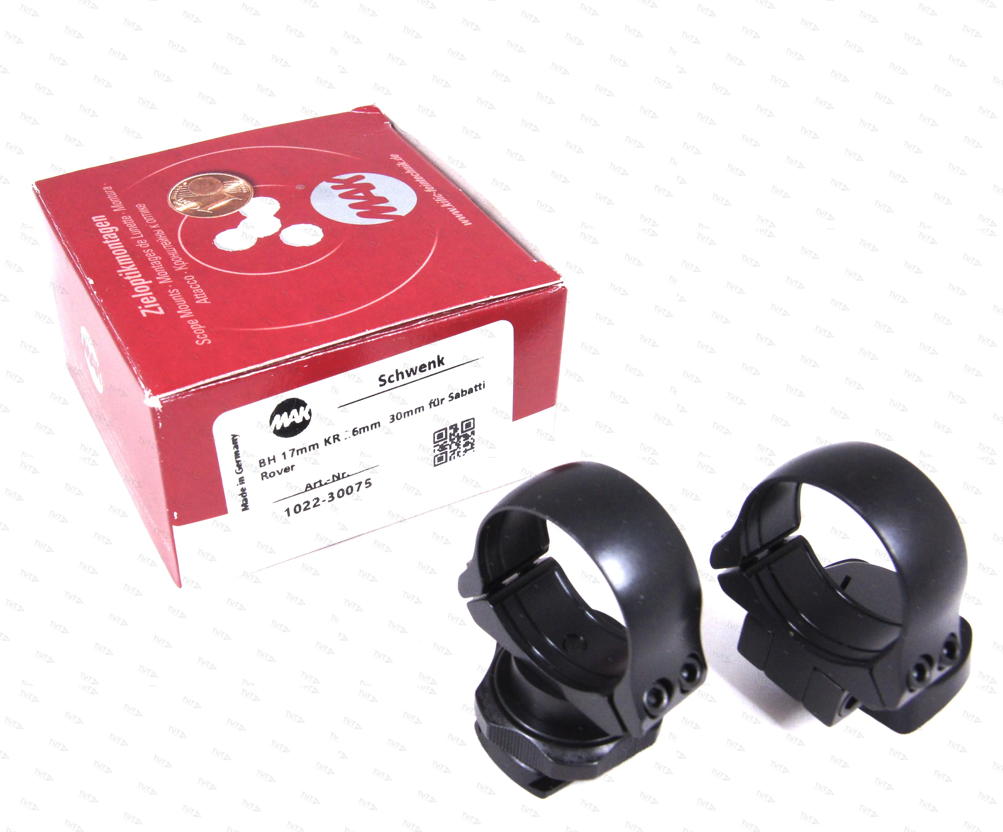 Поворотный кронштейн MAK на Sabatti Rover, кольца 30 мм (1022-30075)